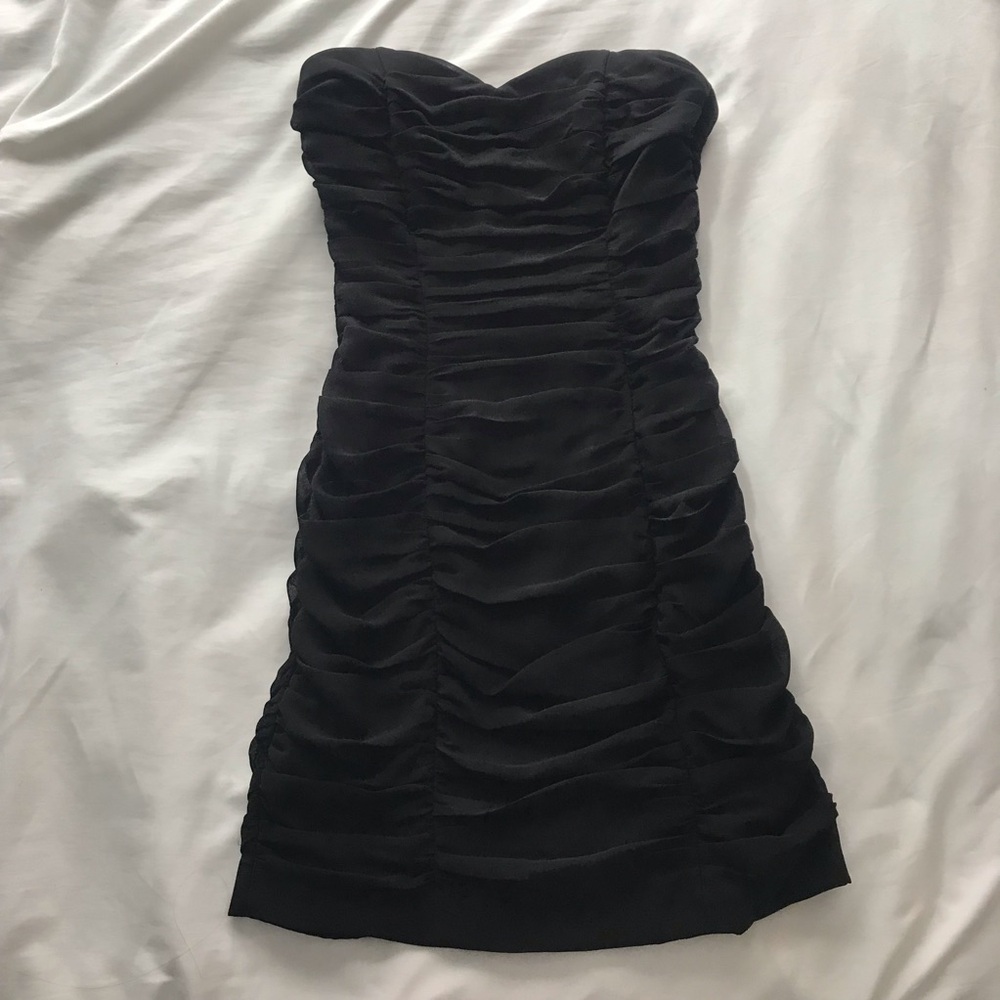 Y2K strapless mini dress